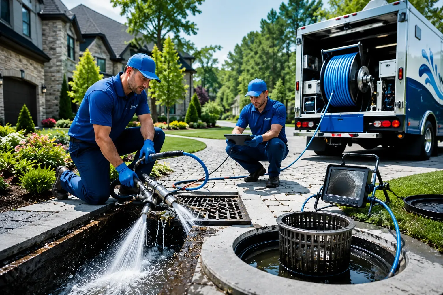 Local outdoor drain cleaning professionals in Chesapeake, OH